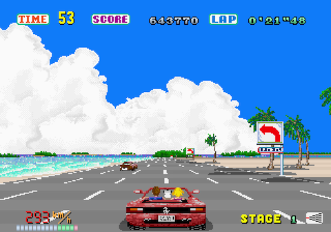 Out Run screenshot